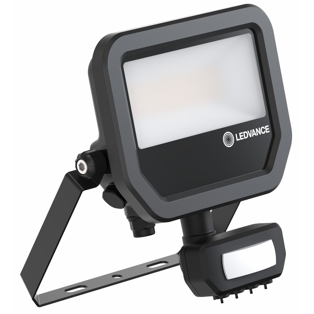 Lyora SchijnwerperVance 17W - 3000K zwart met sensor - 5017560